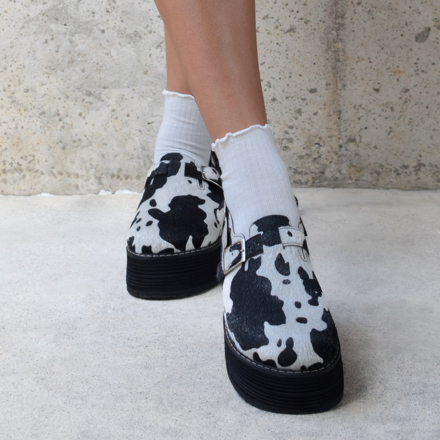 SUECO SUPER CHUNKY LUCCA COW PRINT