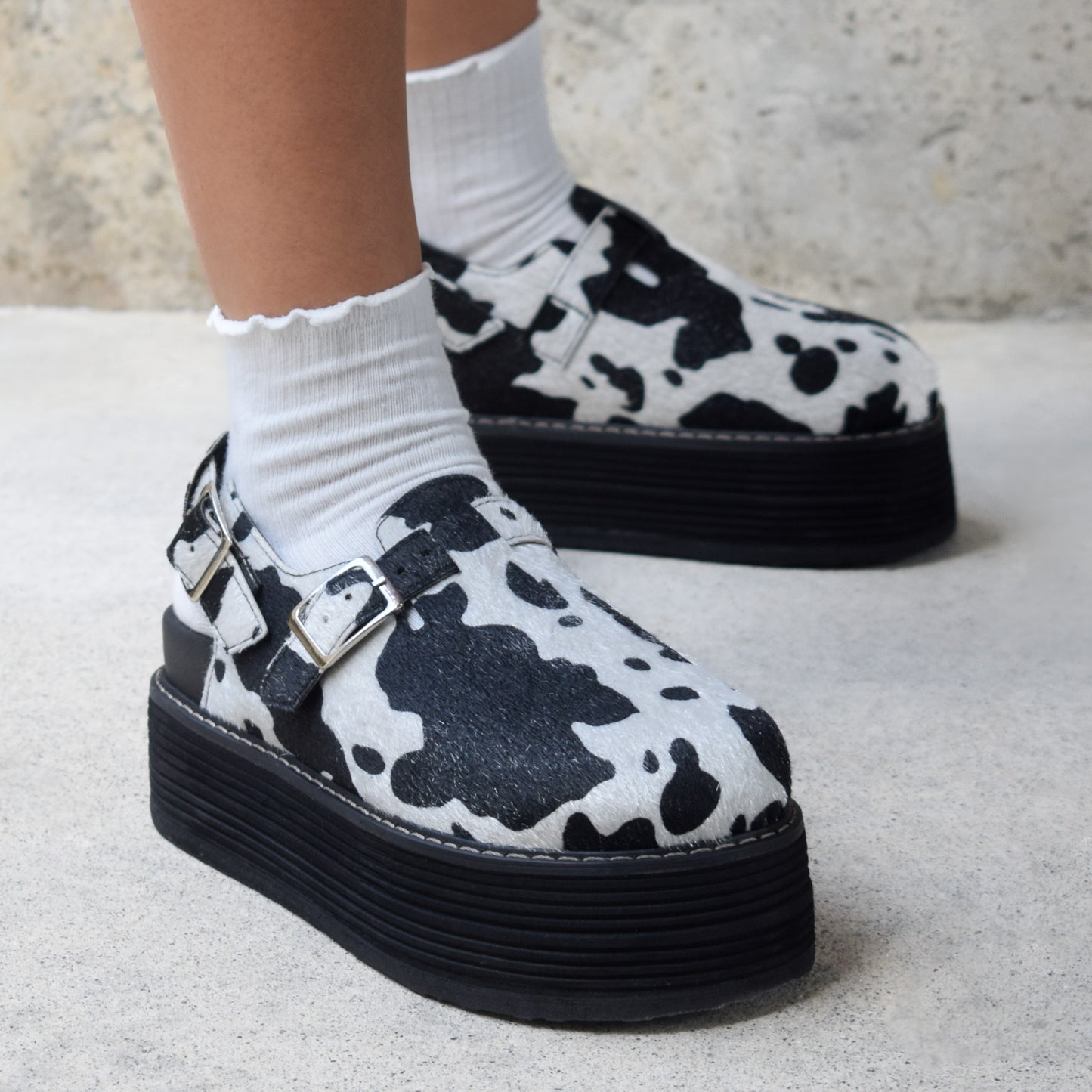 SUECO SUPER CHUNKY LUCCA COW PRINT