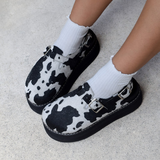 SUECO SUPER CHUNKY LUCCA COW PRINT