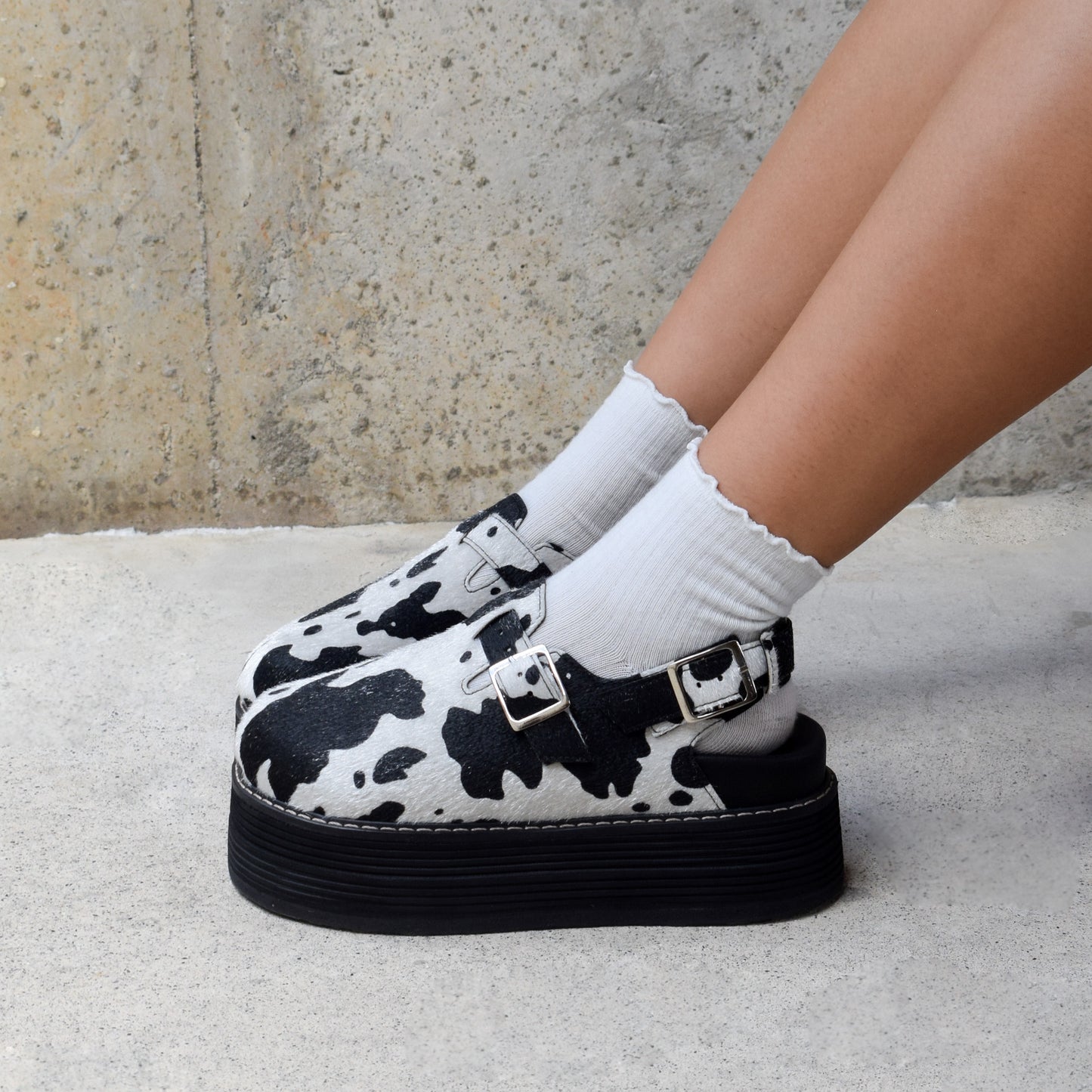 SUECO SUPER CHUNKY LUCCA COW PRINT